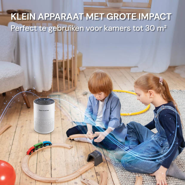 Vitapur Luchtreiniger - Air Purifier met HEPA-filter - wit