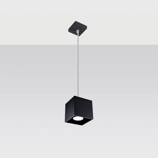 Sollux Hanglamp Quad 1 lichts zwart