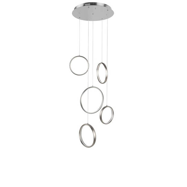 Highlight Hanglamp Olympia mat-chroom klein