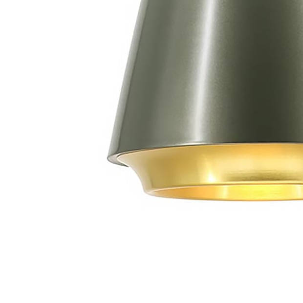 Artdelight Hanglamp Santiago Ø 35 cm mat chroom-goud