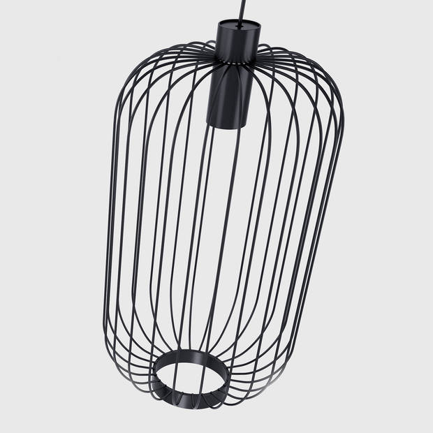 Nowodvorski Hanglamp Cage Ø 30 cm zwart