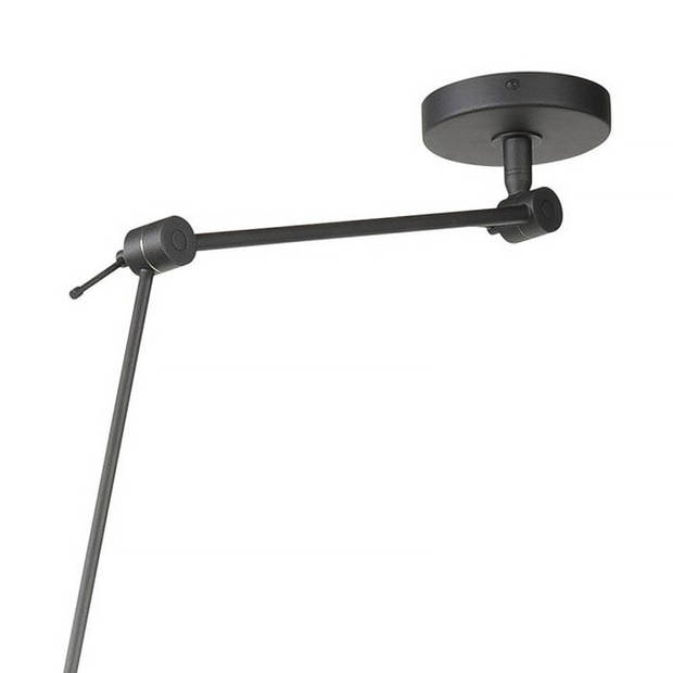 Ylumen Hanglamp Knik met zwarte kap Ø 40 cm zwart