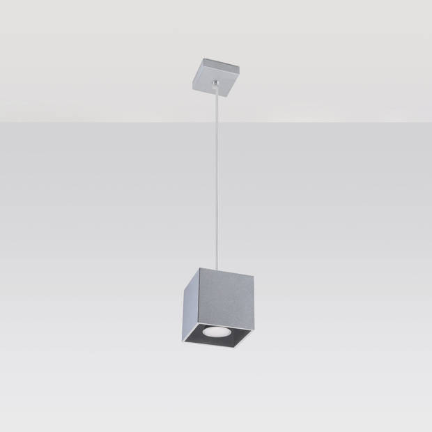 Sollux Hanglamp Quad 1 lichts grijs