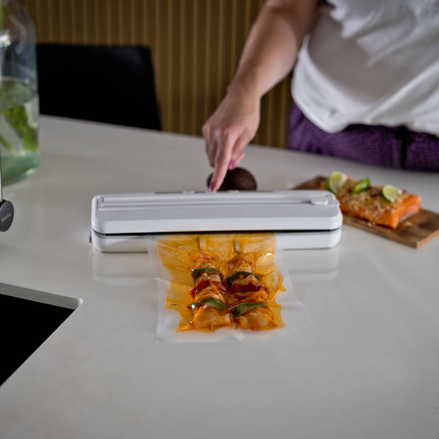 QLT Vacumeermachine - Vacuum Sealer met 5 Vacumeerzakken