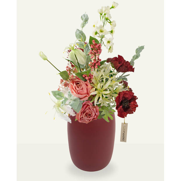 Hoyz Greenery - Kunstboeket Chocolate Cosmos 62 cm