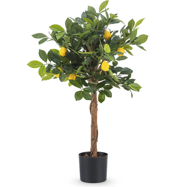 Hoyz Greenery - Kunstplant citroenboom 75 cm