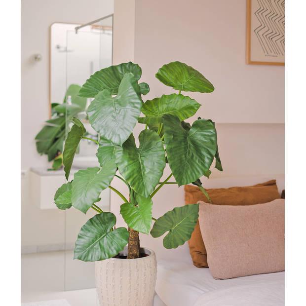 Hoyz Greenery - Kunstplant Alocasia 120 cm