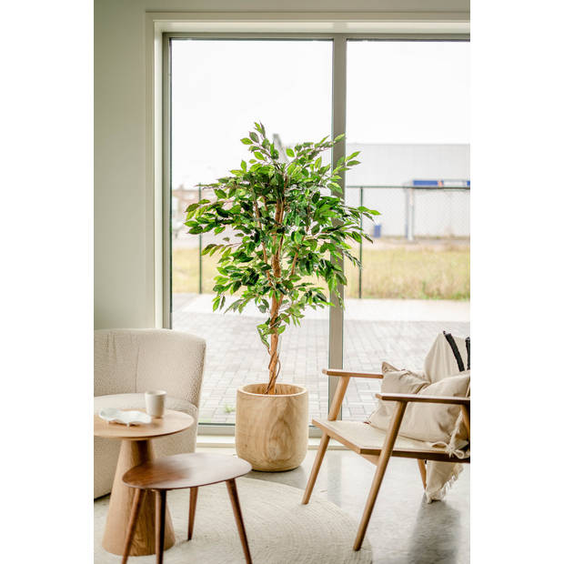 Hoyz Greenery - Kunstplant Ficus Groen 180 cm