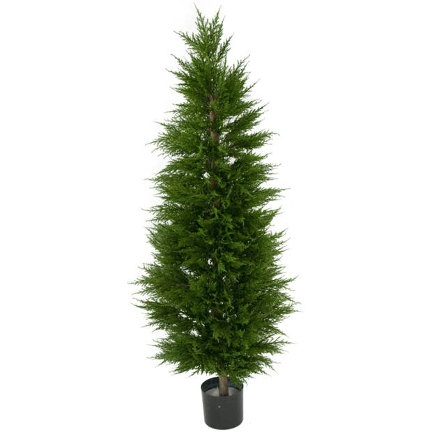 Hoyz Greenery - Kunstplant Conifeer toren 120 cm UV