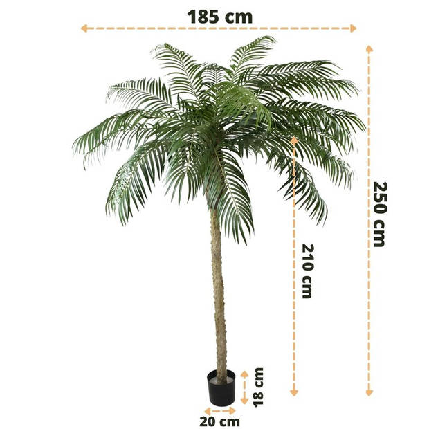 Hoyz Greenery - Kunstpalm Phoenix De Luxe 250 cm