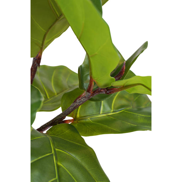 Hoyz Greenery - Kunstplant Ficus Tabaksplant 120 cm