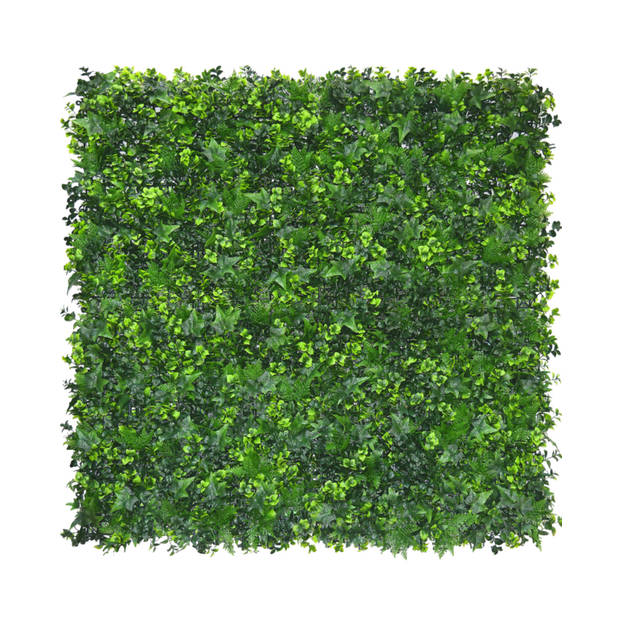 Hoyz Greenery - Kunsthaag mat mix 50x50 cm UV s-1 d-0 brandvertragend