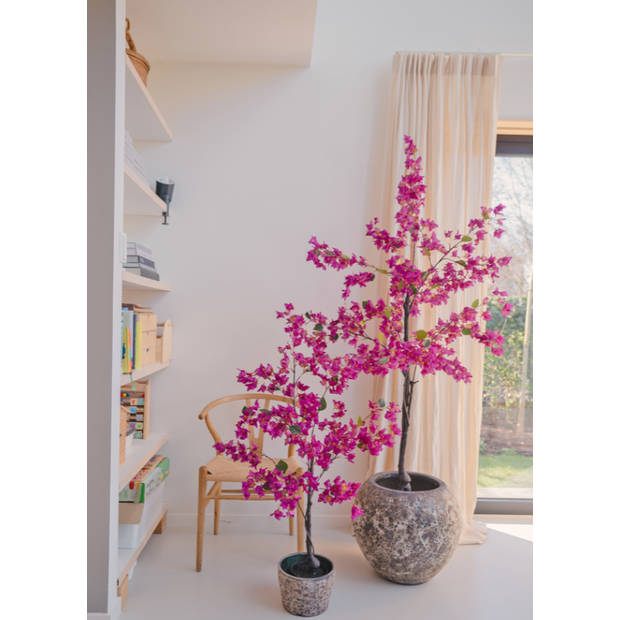 Hoyz Greenery - Kunstplant Bougainvillea 180 cm Paars