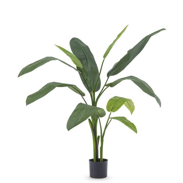 Hoyz Greenery - Kunstplant Heliconia Deluxe 140 cm zijde