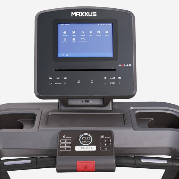 MAXXUS Loopband - RunMaxx 7.4 - Inklapbaar - Belastbaar tot 120 kg