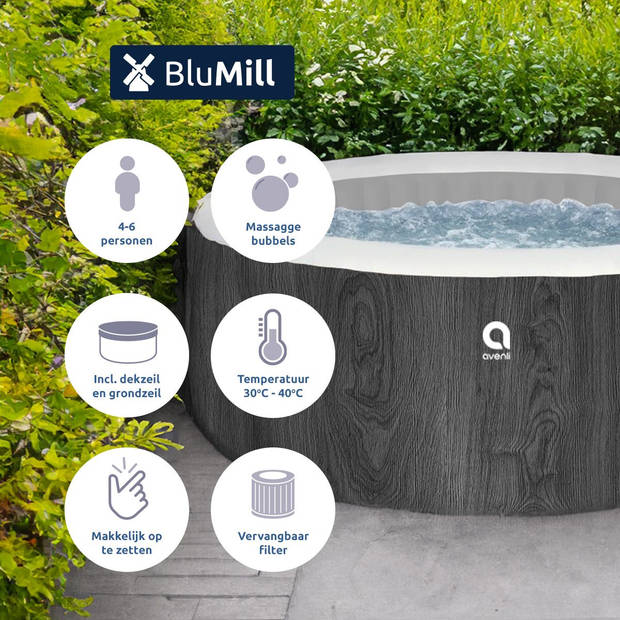 BluMill Avenli Spa Pool Nice - 4-6 personen