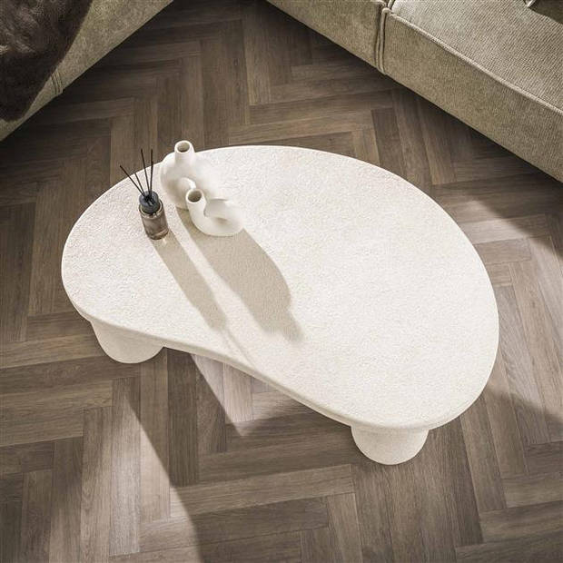 Hoyz Collection - XL Organic Pebble Salontafel - Composiet Marmer