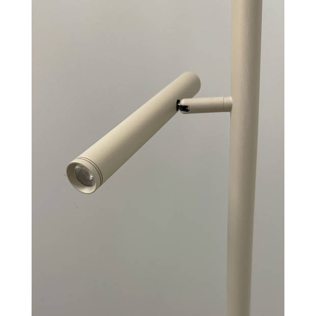 Freelight Vloerlamp Luogo 2 lichts H 150 cm creme