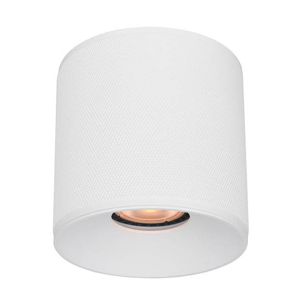 Artdelight Plafondlamp Costa Ø 10,5 cm GU10 wit