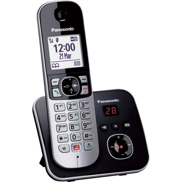 Panasonic KX-TG6861 DECT-telefoon Nummerherkenning Zwart, Grijs