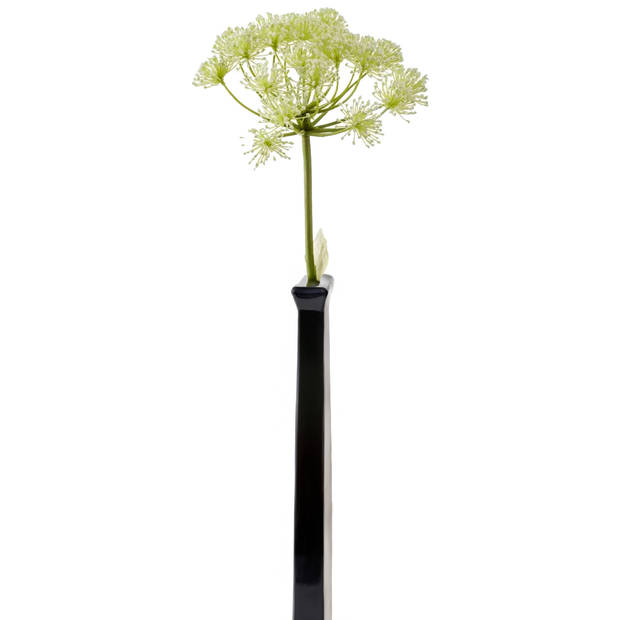 Emerald Kunstbloem Berenklauw - 78 cm - wit - losse tak - kunst zijdebloem - Heracleum - decoratie - Kunstbloemen