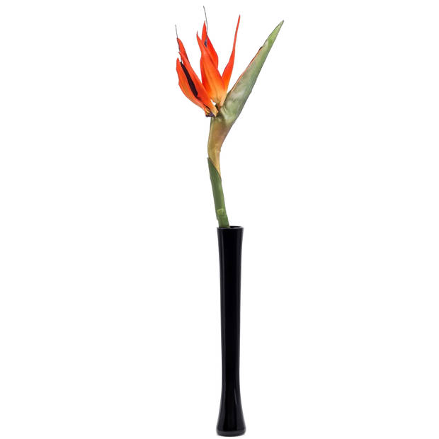 Emerald Kunstbloem Strelitzia - 3x - 85 cm - losse tak - kunst zijdebloem - Paradijsvogelplant - Kunsttakken