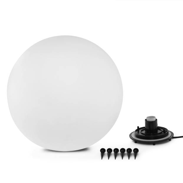 Ylumen Buitenlamp Globe Ø 30 cm wit