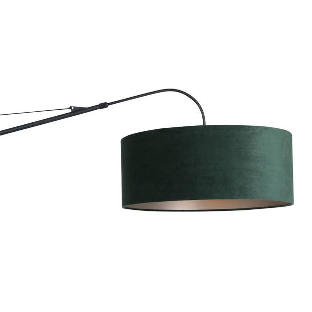 Steinhauer Elegant Classy wandlamp zwart en groen met schakelaar