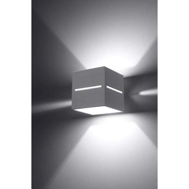 Sollux Wandlamp Lobo wit