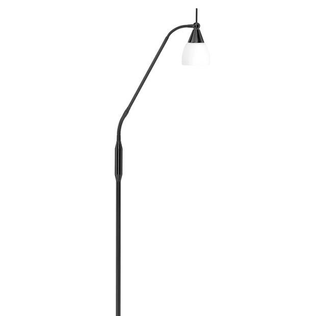 Highlight Vloerlamp Touchy glas H 145 cm zwart