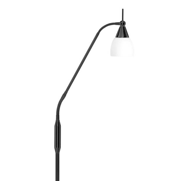 Highlight Vloerlamp Touchy glas H 145 cm zwart