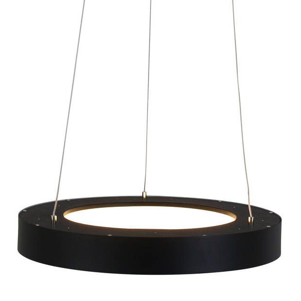 Steinhauer Ringlede Hanglamp Zwart