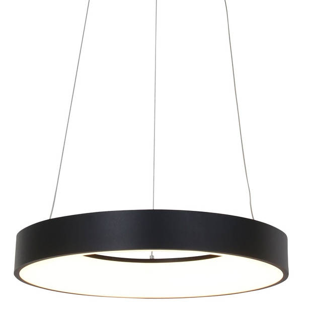 Steinhauer Ringlede Hanglamp Zwart