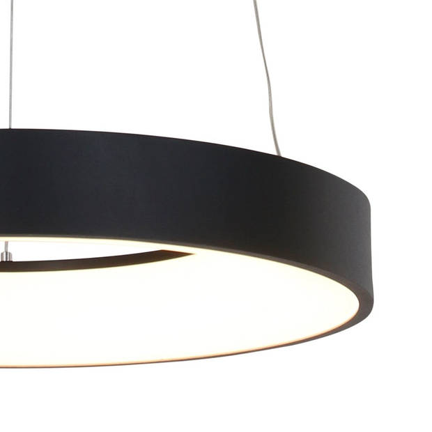 Steinhauer Ringlede Hanglamp Zwart