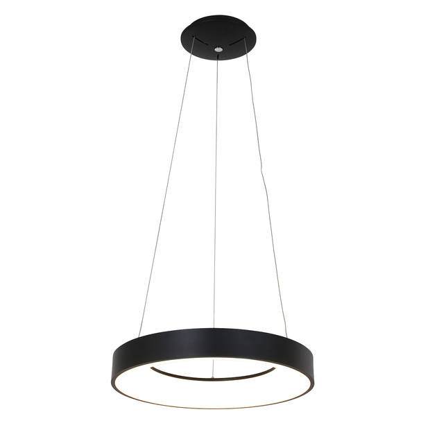 Steinhauer Ringlede Hanglamp Zwart