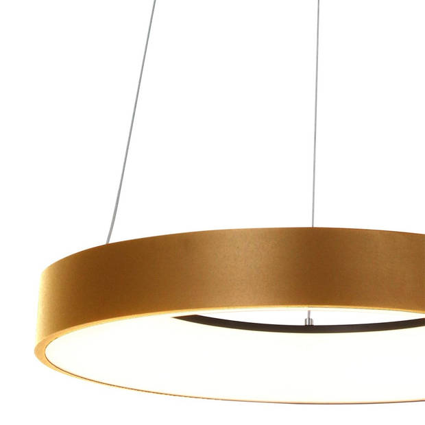 Steinhauer Ringlede Hanglamp Brons