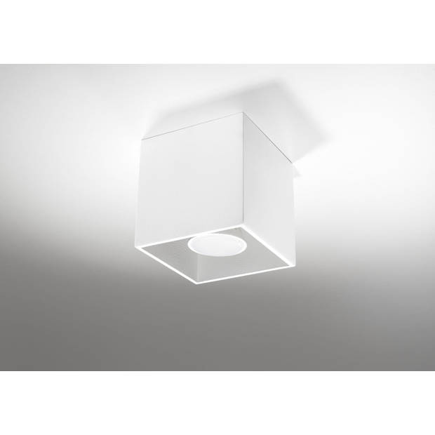 Sollux Plafondlamp Quad wit