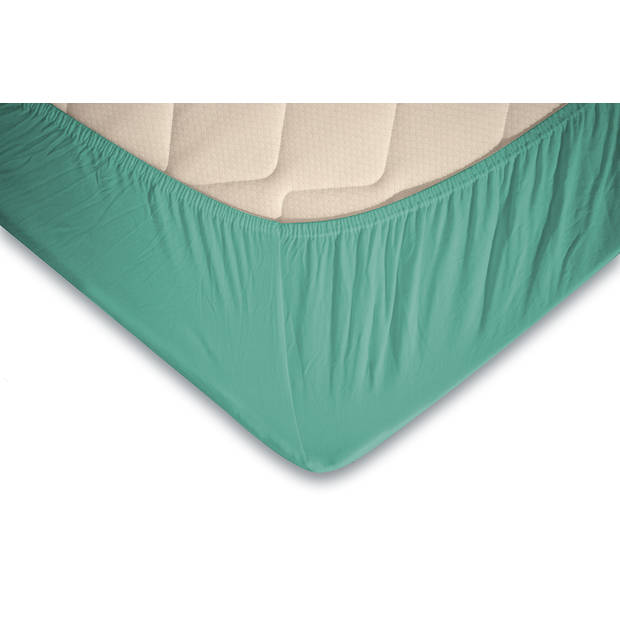 Eleganzzz Topper Hoeslaken Jersey Katoen Stretch - mineral 90x210/220 - 100x200cm