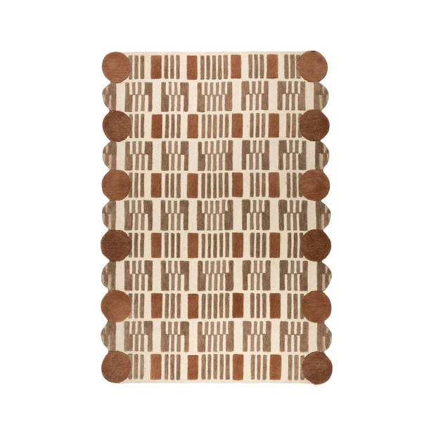 Housecraft Mundra Vloerkleed 160x230 cm - Beige