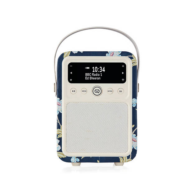 VQ x Laura Ashley Elveden Marine Monty radio met bluetooth