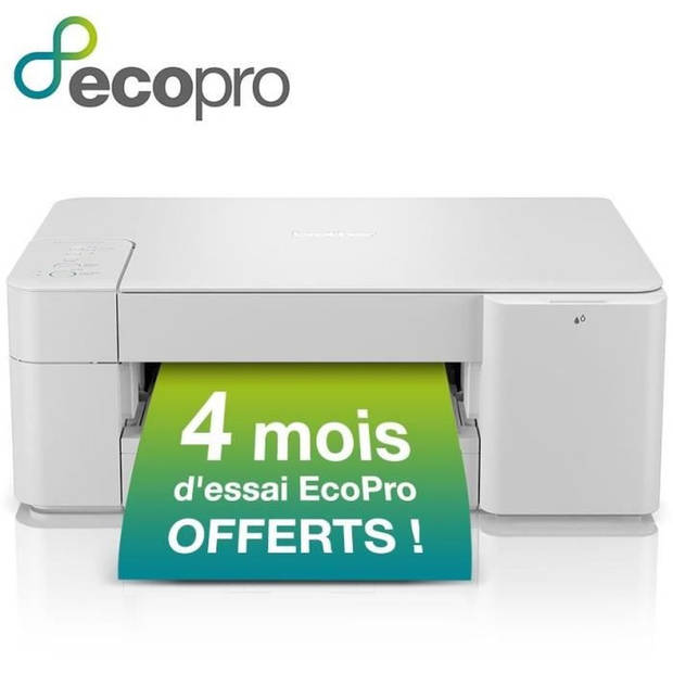 3-in-1 multifunctionele inkjetprinter - BROTHER - DCP-J1200WERE1 - Kleur - Wi-Fi volledig beheerd vanaf uw smartphone