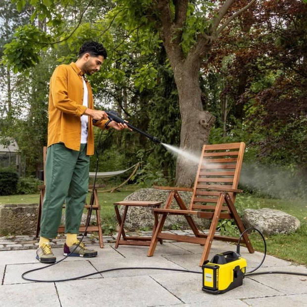 KARCHER - OC 6-18 middendruk mobiele reiniger - 18 V / 2,5 Ah accu + standaard lader meegeleverd - 24 bar - 200l/u