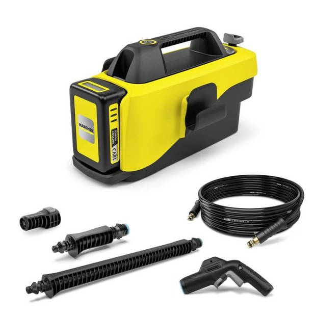 KARCHER - OC 6-18 middendruk mobiele reiniger - 18 V / 2,5 Ah accu + standaard lader meegeleverd - 24 bar - 200l/u