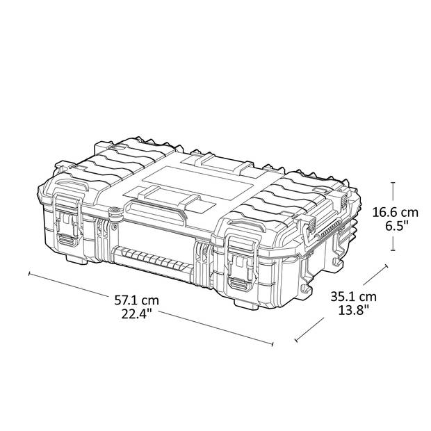 Keter Pro Gear Power Tool Case