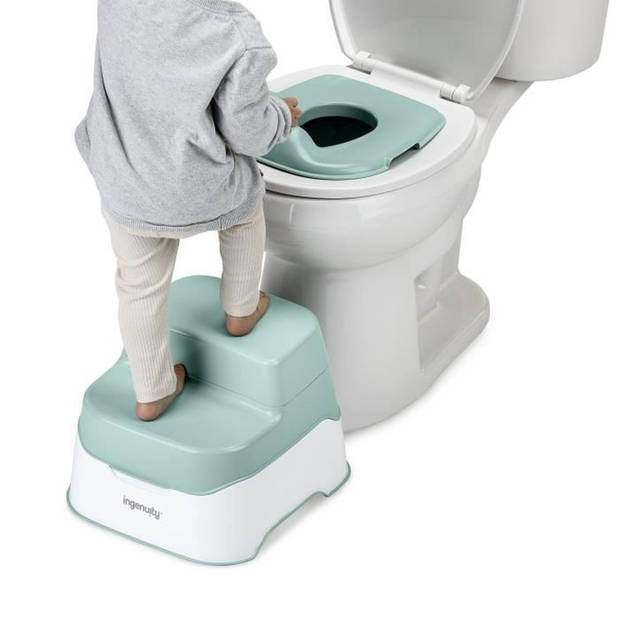 INGENUITY Potje, toiletverkleiner en stap 3 in 1