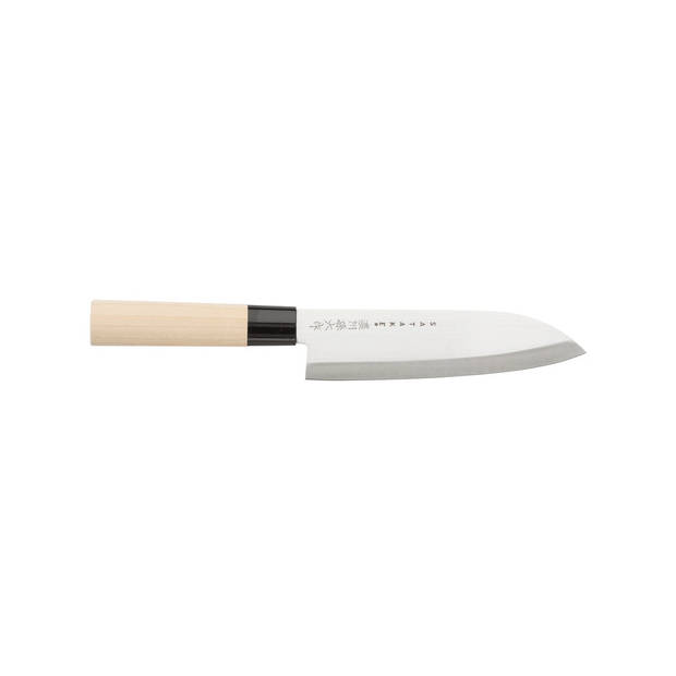 Satake - Japanse santoku mes Magnolia Wood 17 cm