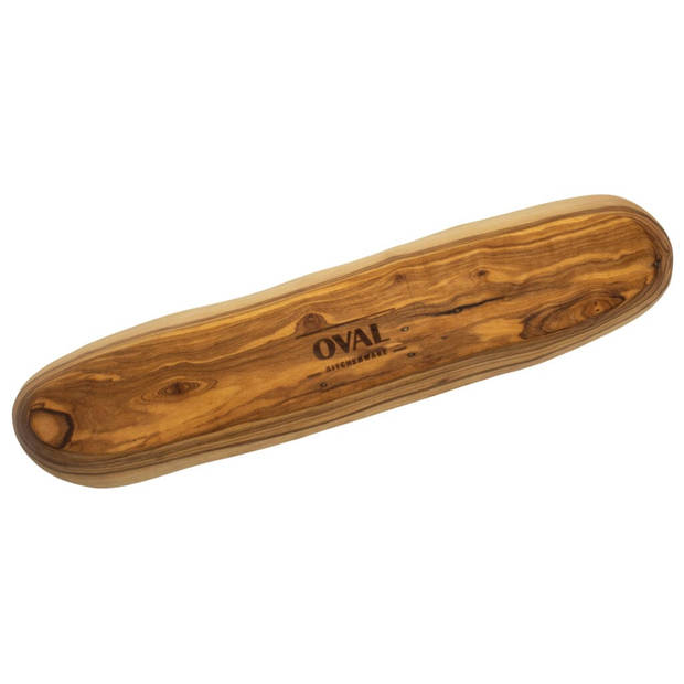 OVAL - Pure Olive Wood Broodmand ca. 35 x 10 cm