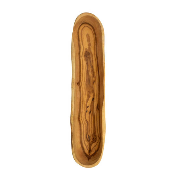 OVAL - Pure Olive Wood Broodmand ca. 35 x 10 cm