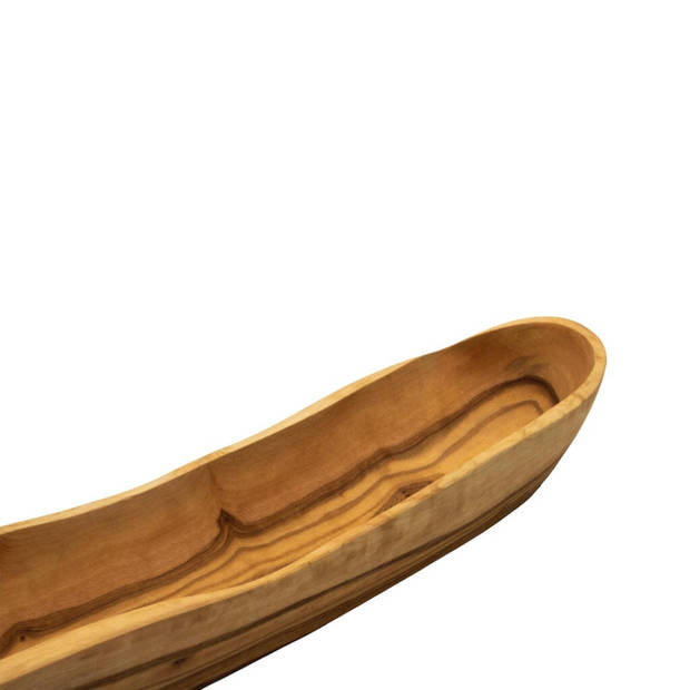 OVAL - Pure Olive Wood Broodmand ca. 35 x 10 cm