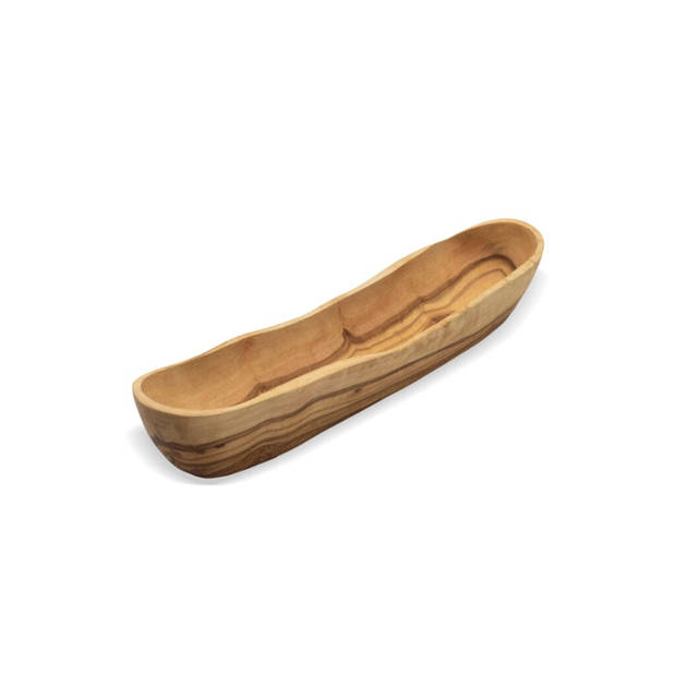 OVAL - Pure Olive Wood Broodmand ca. 35 x 10 cm